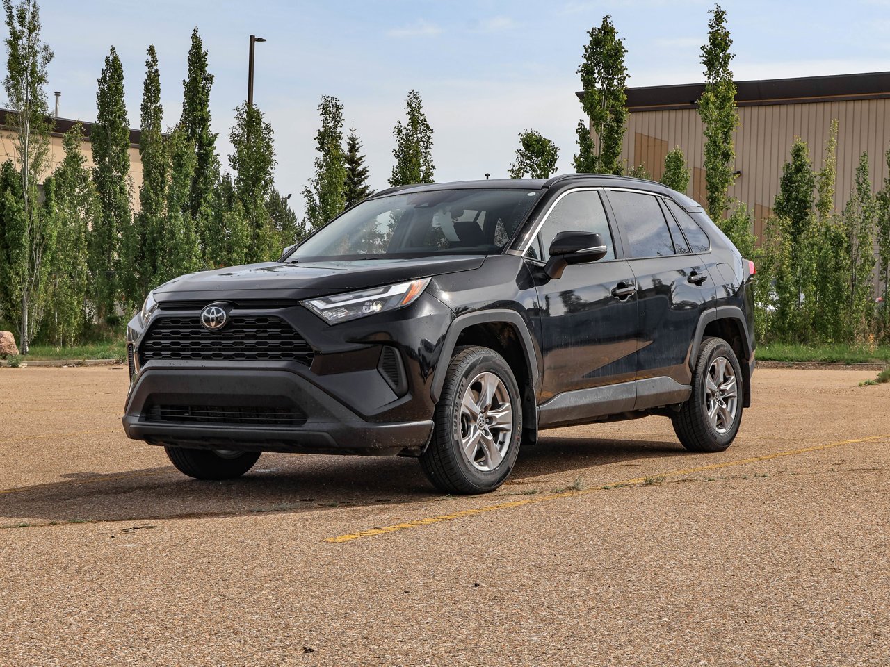 2024 Toyota RAV4 XLE AWD Black Sherwood Park - photo #3
