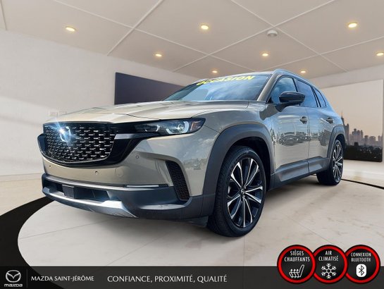 Mazda CX-50 GT avec moteur turbo | TOIT PANORAMIQUE | AWD | CUIR | 2023 Beige