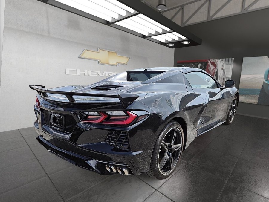 Chevrolet Corvette Stingray cabriolet 2 portes avec 2LT 2025 NOIR