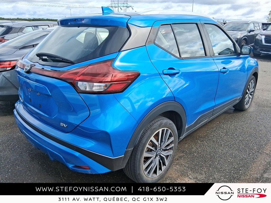 Nissan Kicks SV TA S6742 2022 Bleu