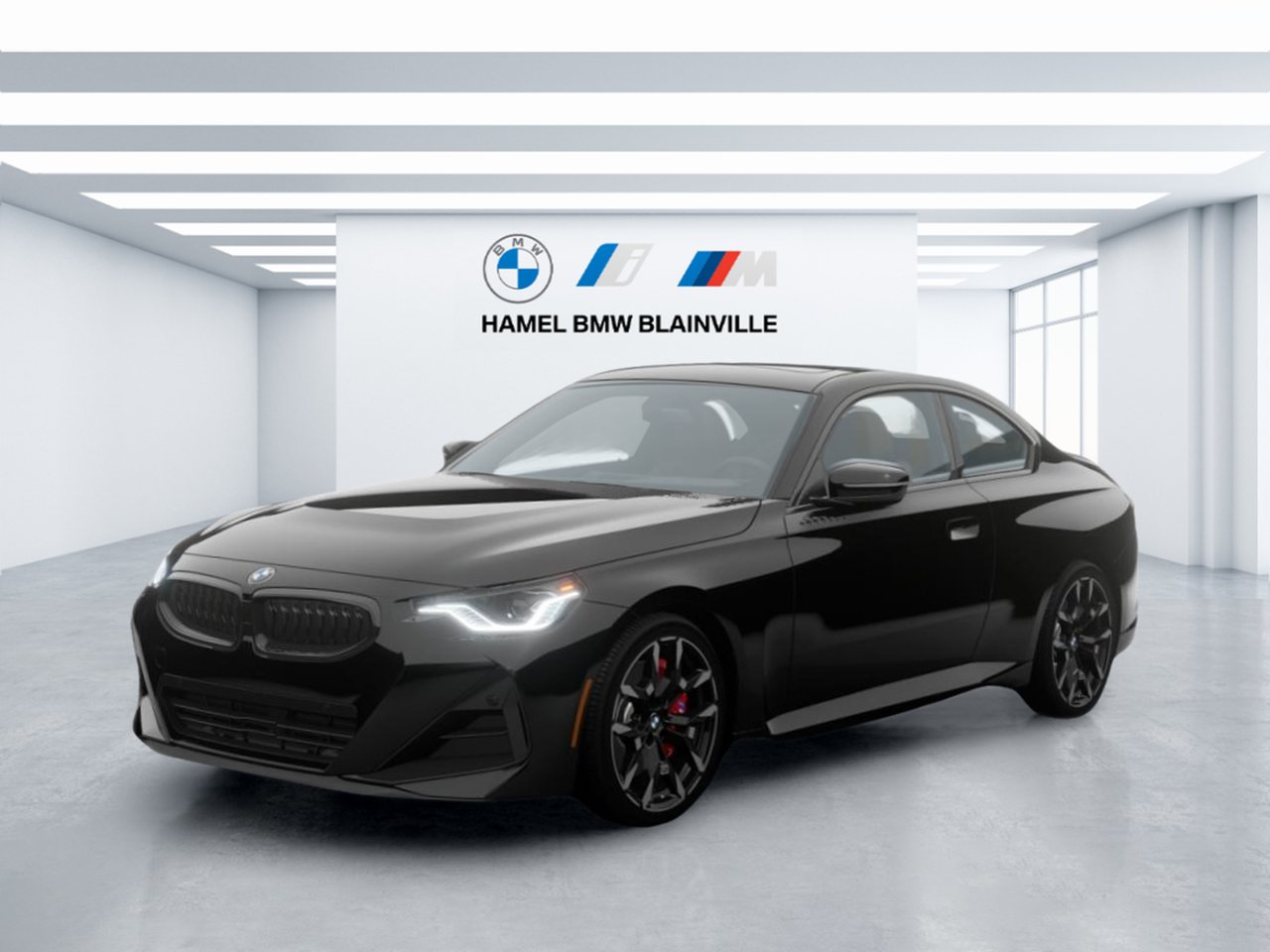 2026 BMW 2 Series Loc. 48 m. 914$/mois à 4.24% Black Sapphire Metallic Blainville - photo #0