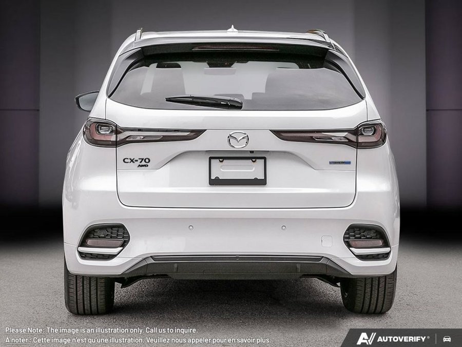 Mazda CX-70 hybride léger 2026 2026 Blanc rhodium métallisé