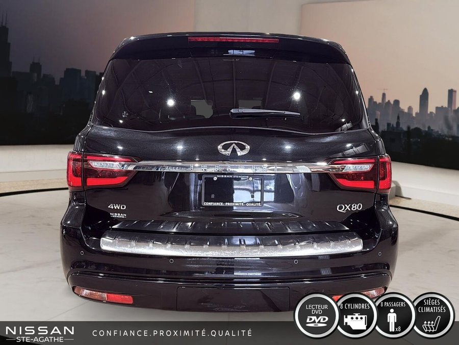 INFINITI QX80 LUXE 8 places 2024 Noir