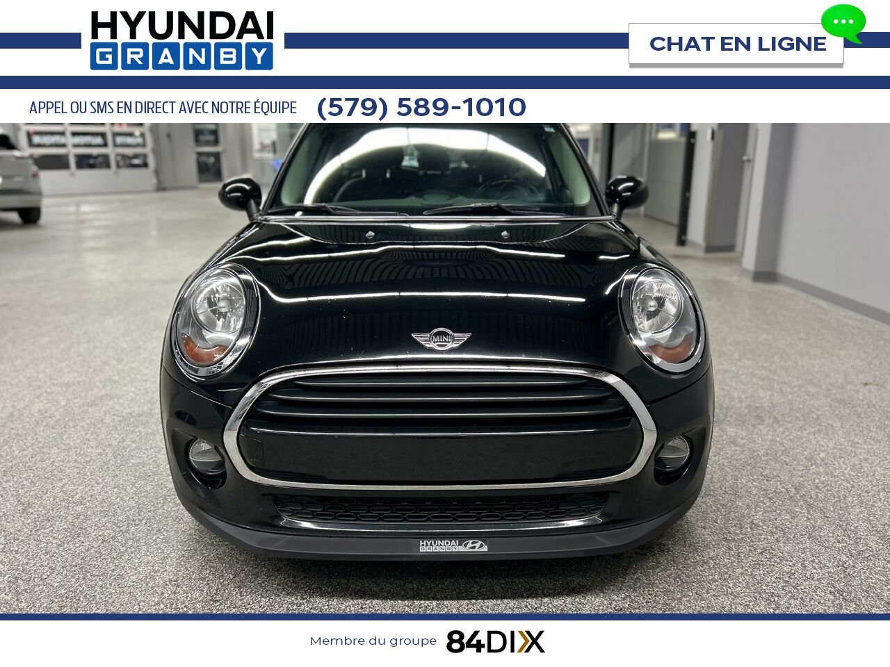 MINI Cooper toit rigide 5 portes 2016 Noir Granby - photo #2
