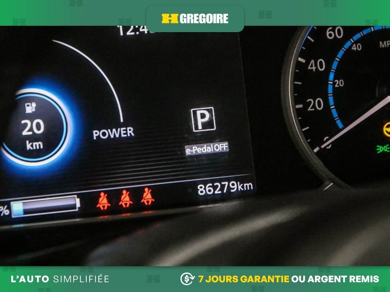 Nissan Leaf 2022 Blanc Saint-Eustache - photo #20