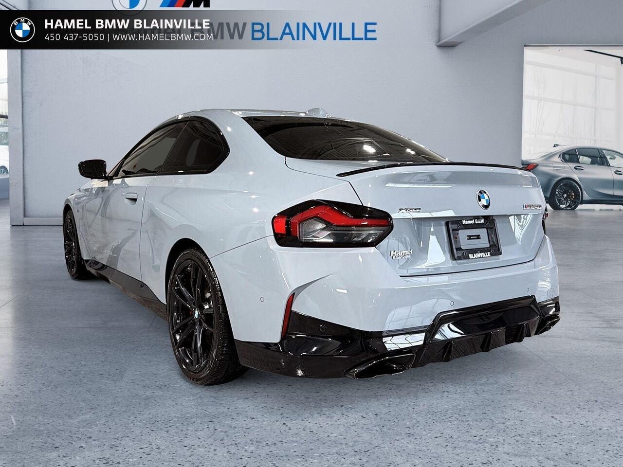 2024 BMW Série 2 M240i xDrive coupé Grey Blainville - photo #3
