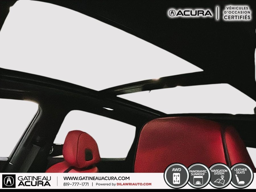 Acura RDX *** UN PROPRIO + CLEAN CARFAX + BAS KILOMÉTRAGE*** 2024 Noir