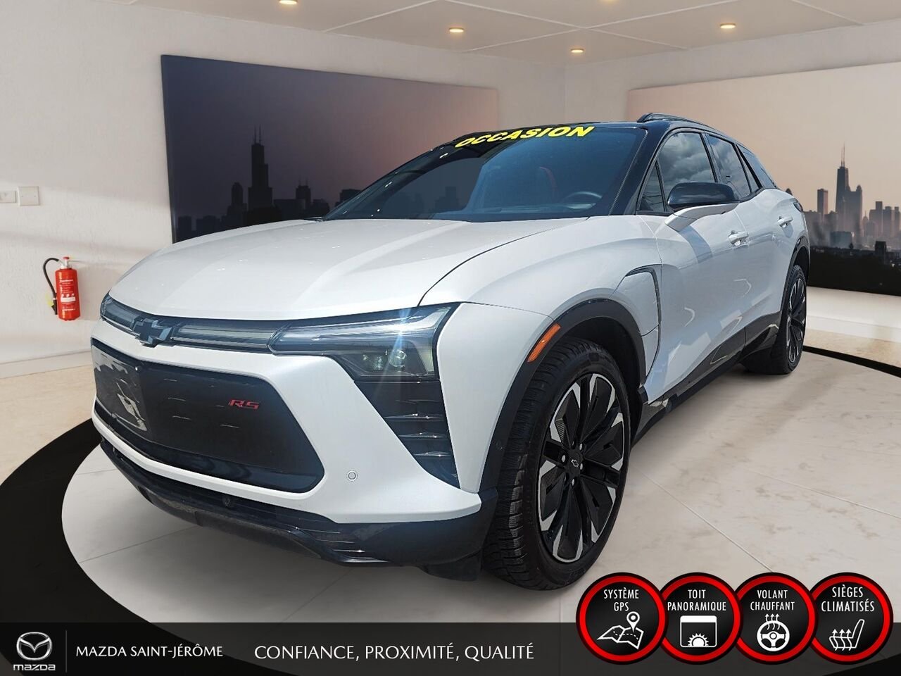 2025 Chevrolet Blazer EV White Ste-Agathe des Monts - photo #0
