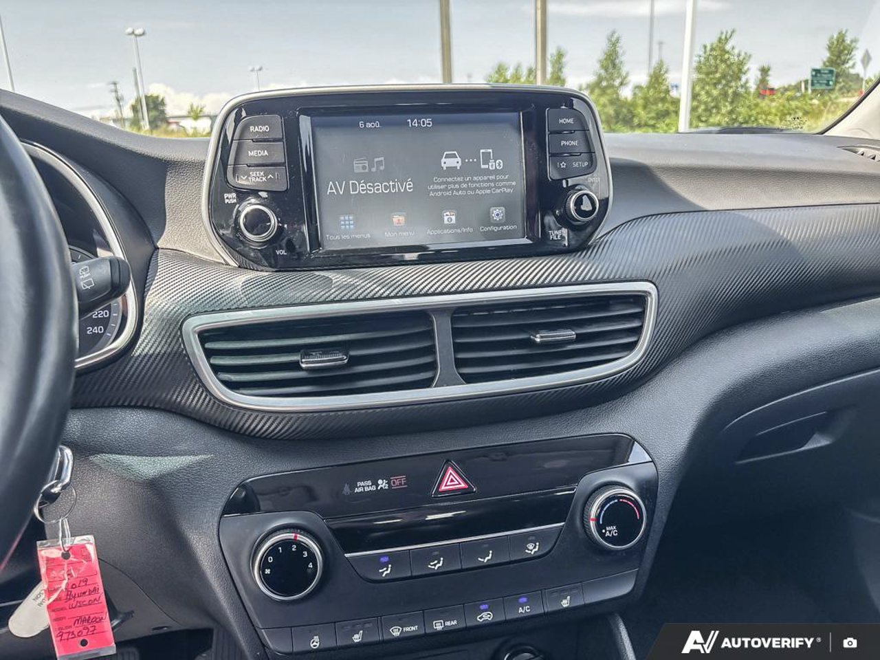 2019 Hyundai Tucson KM8J3CA48KU973097 Red Mirabel - photo #21