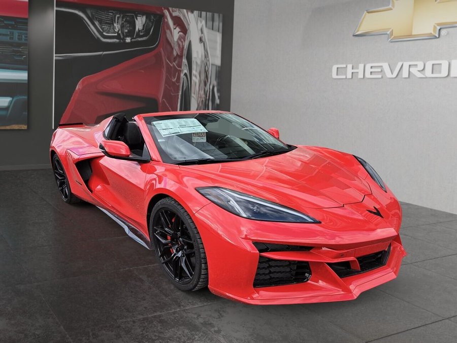 Chevrolet Corvette Z06 cabriolet 2 portes avec 3LZ 2025 Rouge flamme