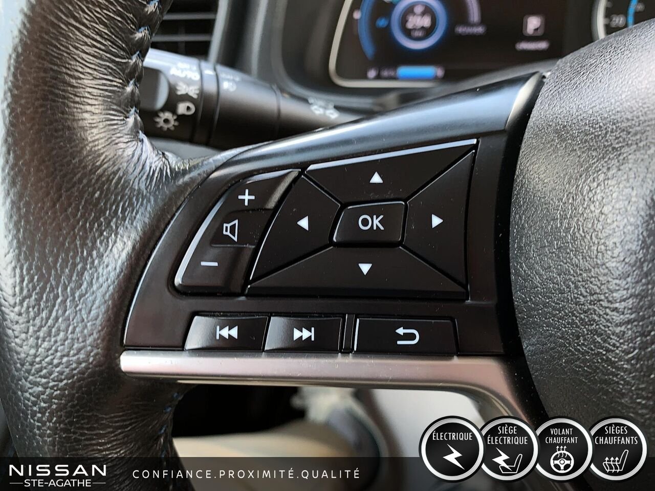 Nissan LEAF 2021 Blanc Saint-Jérôme - photo #13