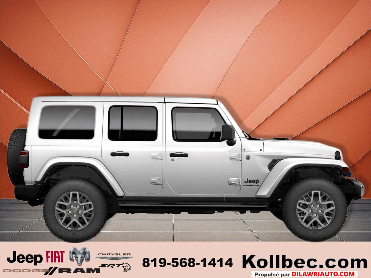 2026 JEEP Wrangler 26280 | Sahara 4 portes 4x4 Bright White Gatineau - photo #1