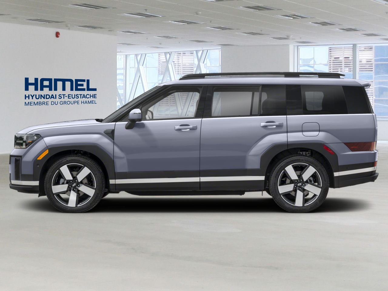 2026 HYUNDAI Santa Fe Hybrid Pebble Blue Saint-Eustache - photo #1