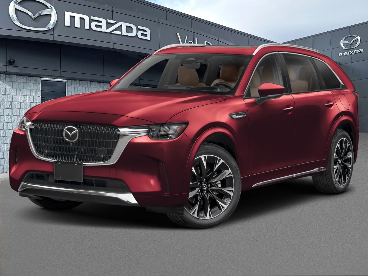 2026 Mazda CX-90 MHEV Signature TI, 7 passagers, Artisan Red Metallic Val-David - photo #0