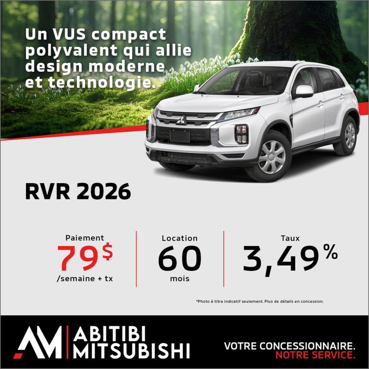 Abitibi mitsubishi promo RVR 2026 juin FR 1024x1024