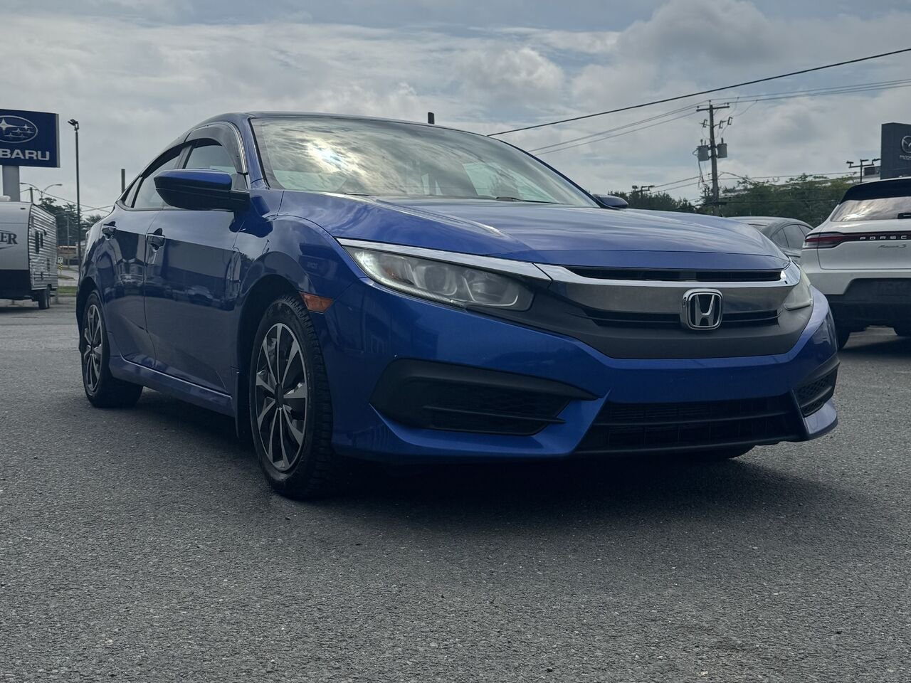 2016 Honda Civic LX Blue Granby - photo #8