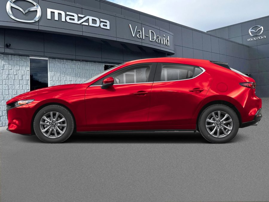 2026 Mazda Mazda3 Sport Automatique, tout équipé, sièges et rétroviseurs chauffants, caméra de recul Soul Red Crystal Metallic
