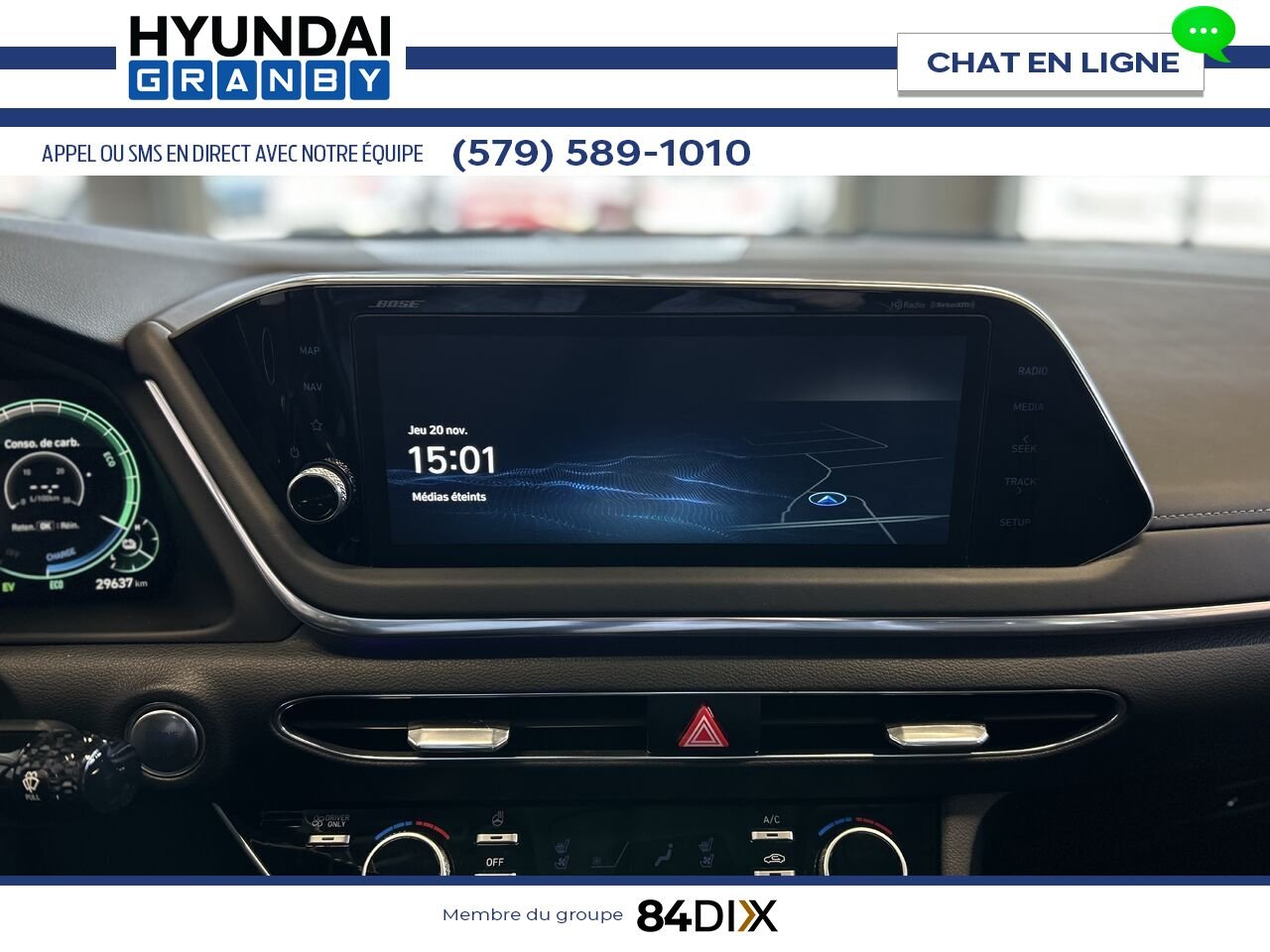 Hyundai Sonata Hybride 2023 Gris Granby - photo #19
