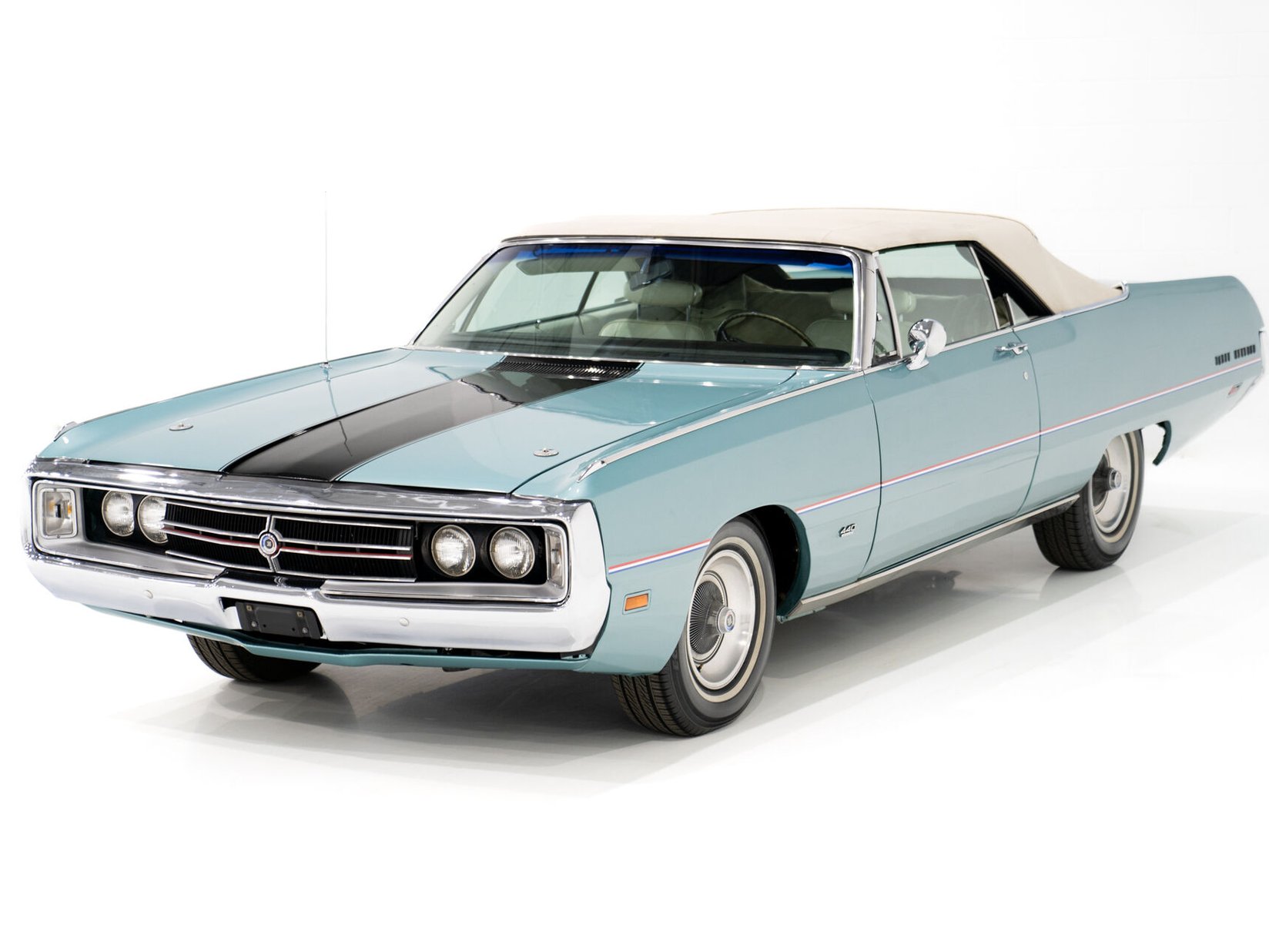 1969 Chrysler 300 Blue Montreal - photo #0