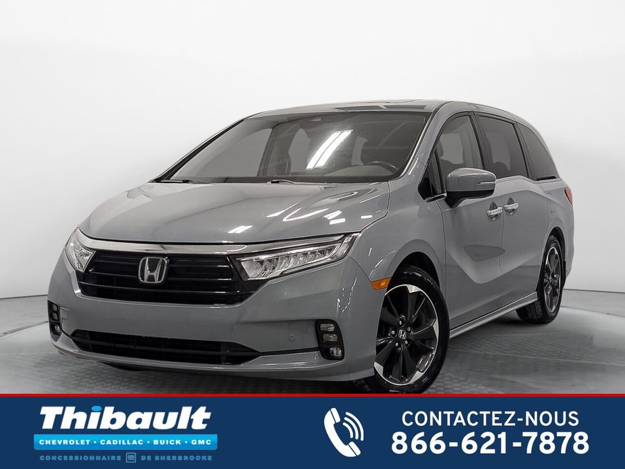 Honda ODYSSEY Touring 8 Places DVD Sièges ventilés et Chauffants 2023 Gris