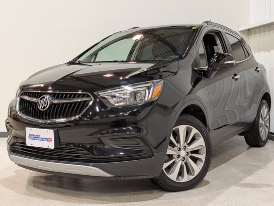 Buick Encore Preferred, Cuir et tissu, Caméra de recul, Carplay 2019 Noir