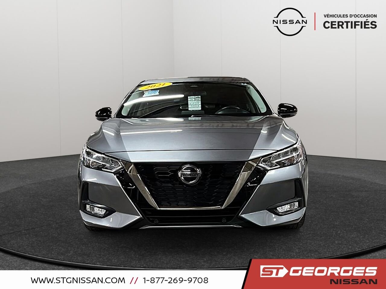 2021 Nissan Sentra Grey Saint-Georges - photo #1