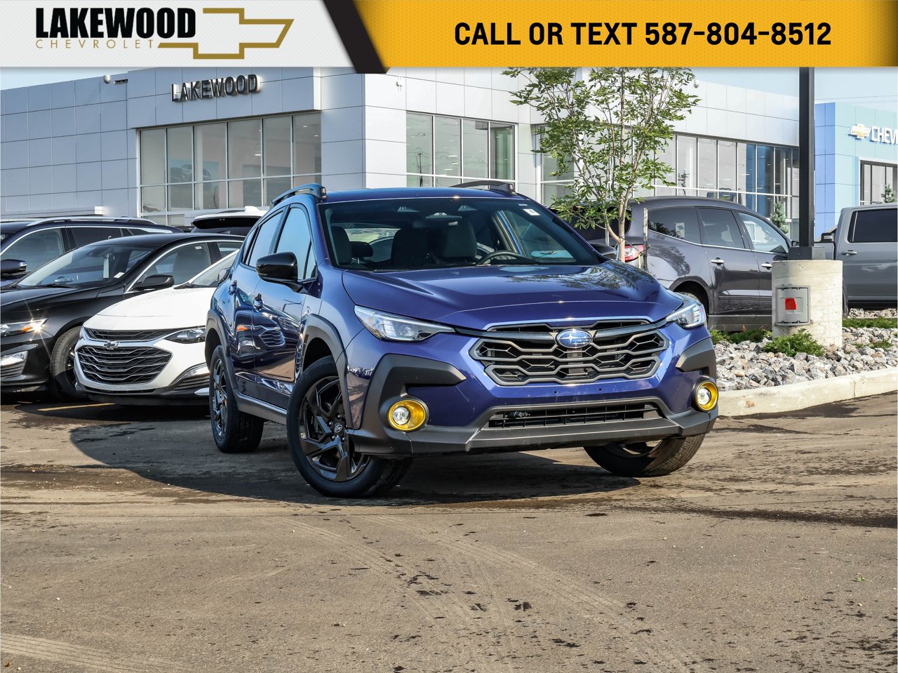 2024 Subaru Crosstrek Onyx AWD Sapphire Blue Pearl Sherwood Park - photo #0