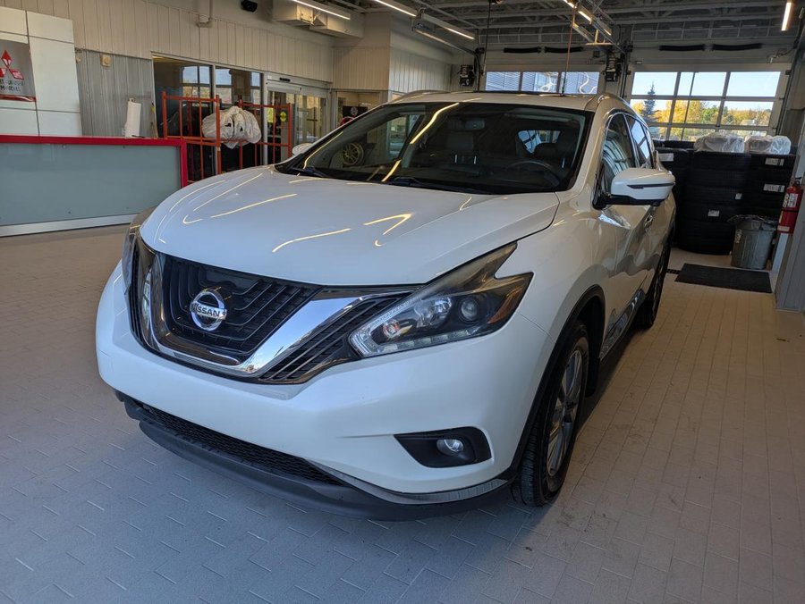 2018 Nissan Murano AWD SL White