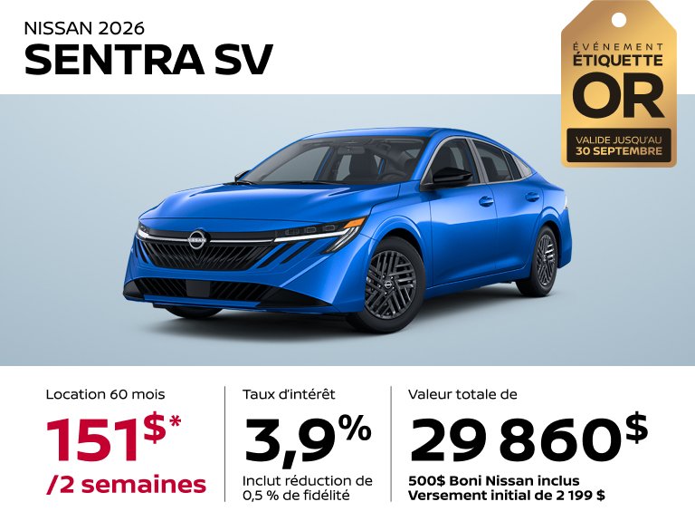 Promo Nissan Sentra