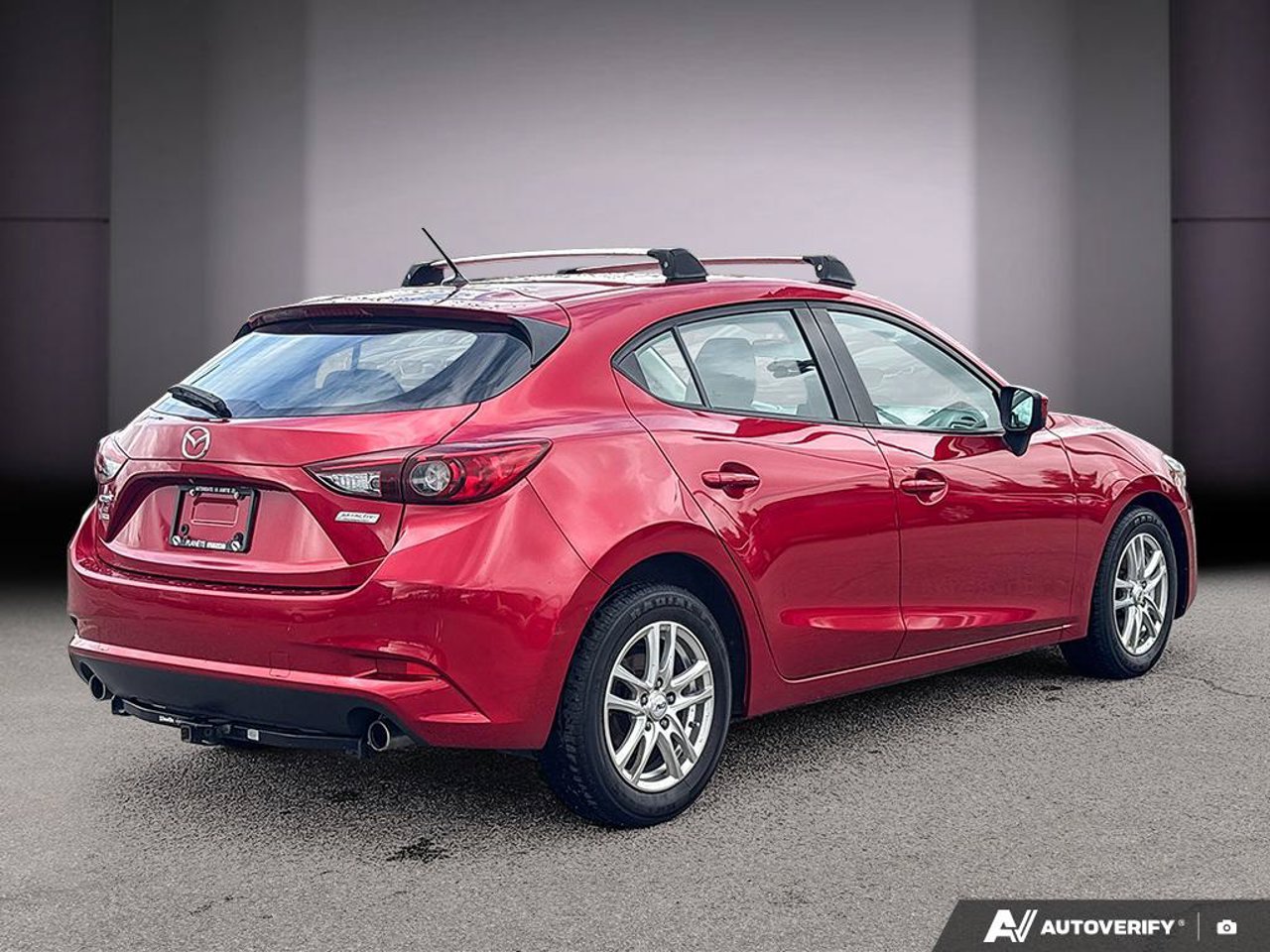 Mazda Mazda3 JM1BN1K79H1121688 2017 Rouge Mirabel - photo #4