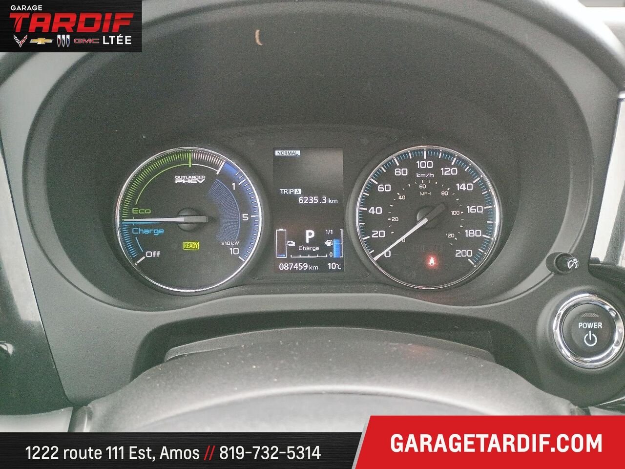 Mitsubishi Outlander PHEV 46275A 2022 Rouge Amos - photo #16
