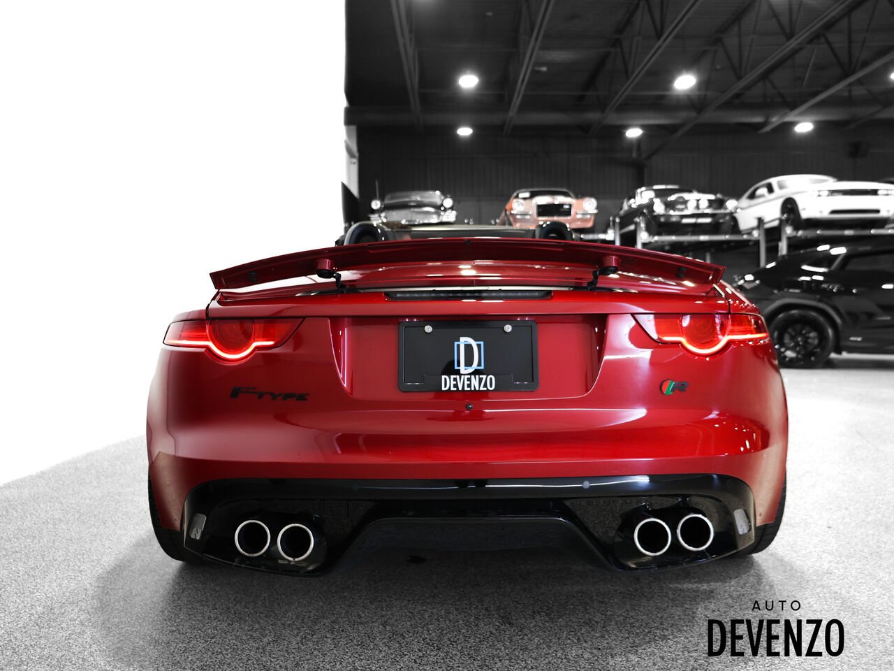 2014 Jaguar F-TYPE Red Saint-Eustache - photo #6