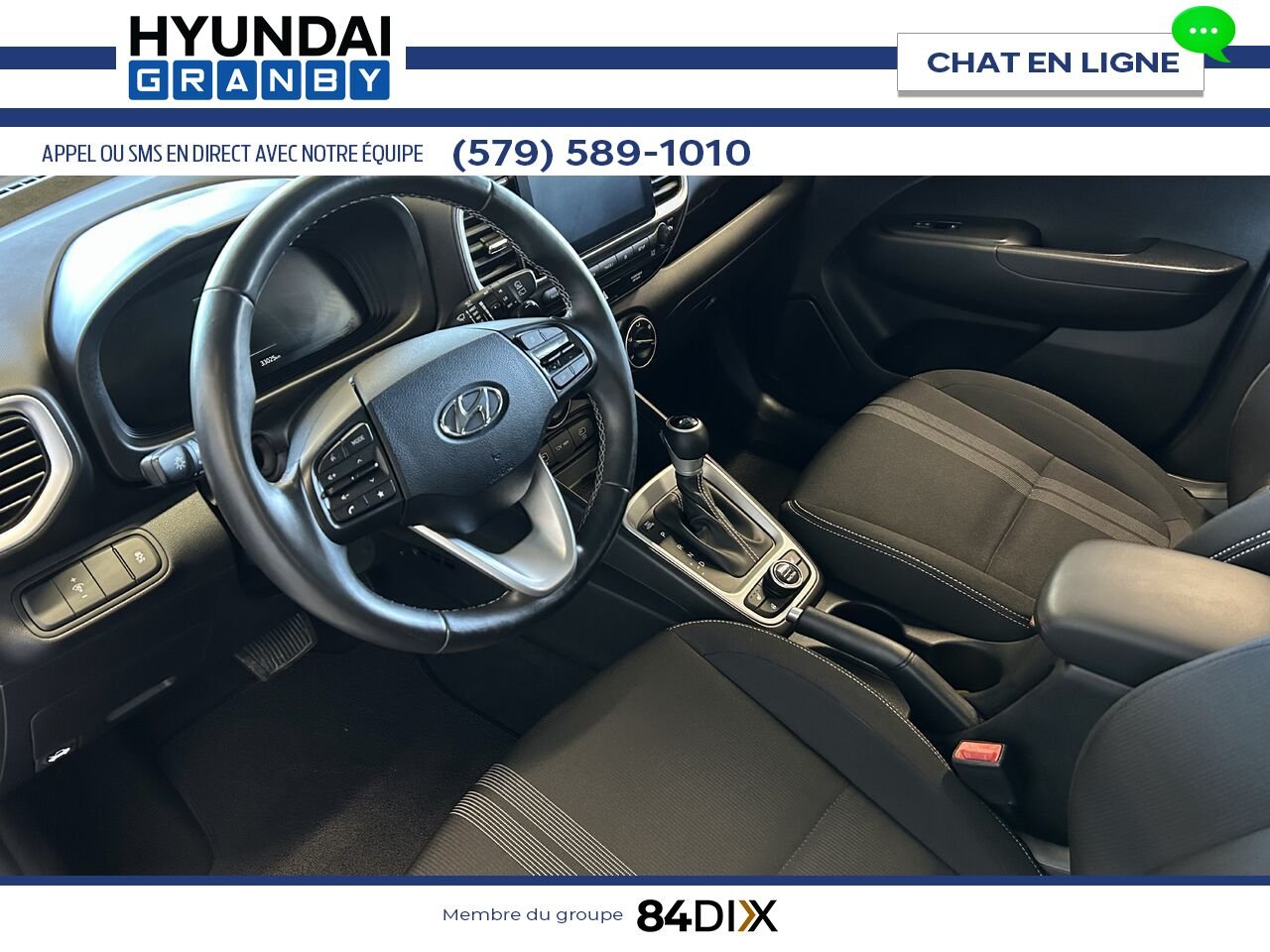 Hyundai Venue 2024 Bleu Granby - photo #9