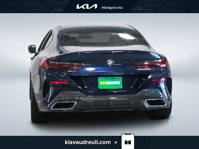 2022 BMW 850I Blue Blainville - photo #6