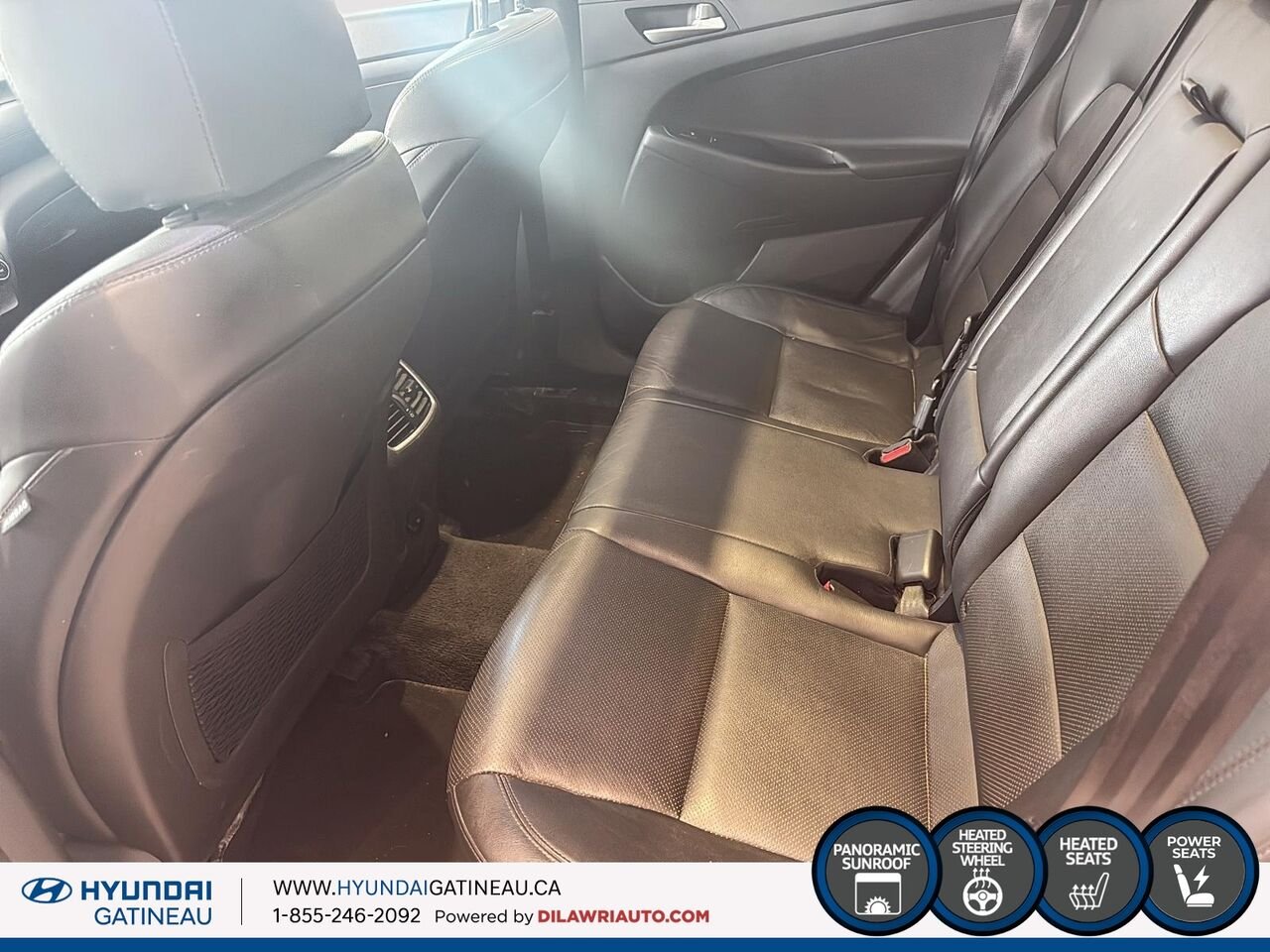 Hyundai Tucson Luxe TI *** air climatiser ,toit ouvrant , cuir *** 2019 Blanc Ottawa & Gatineau - photo #5