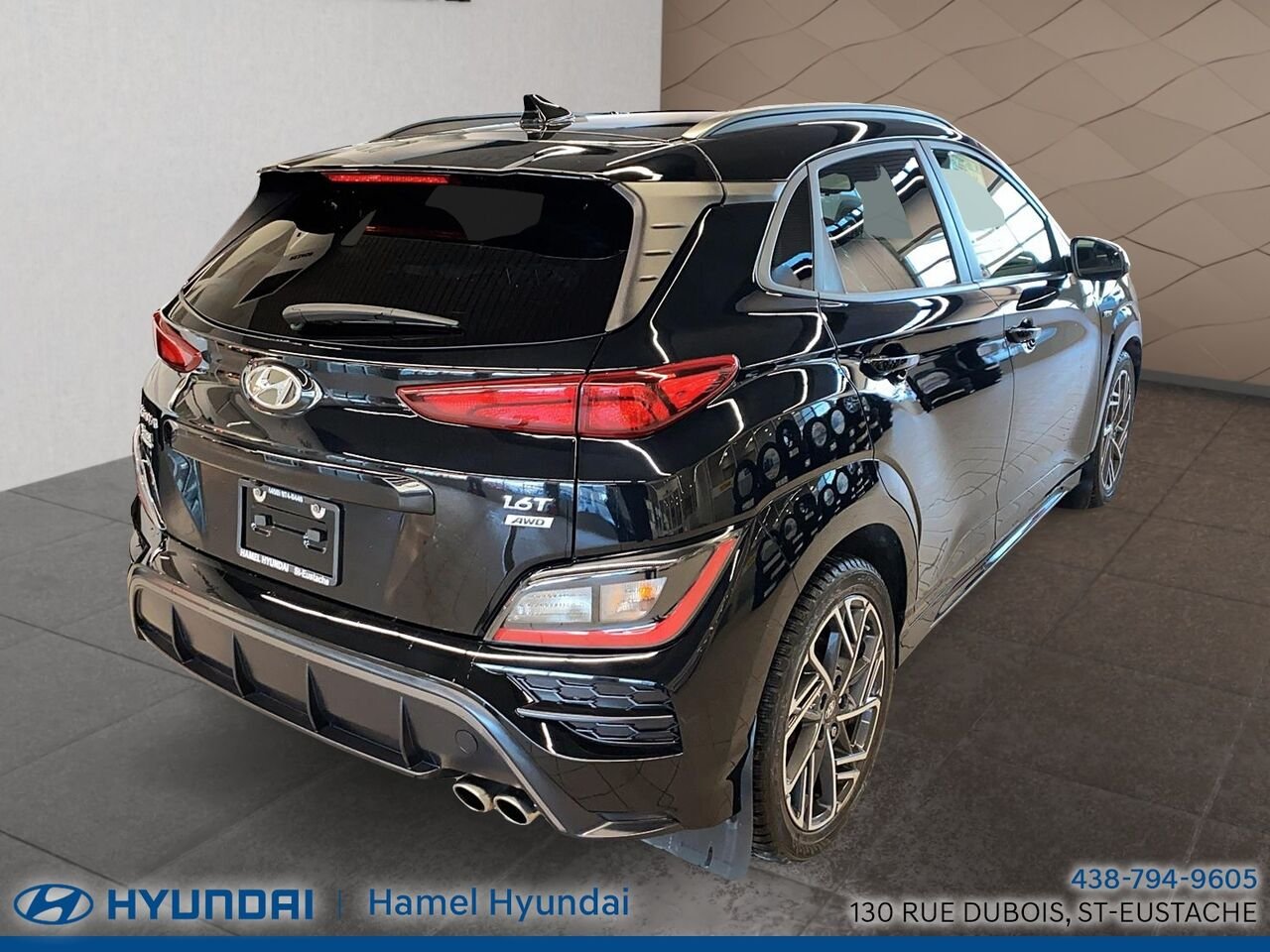 2023 Hyundai Kona Black Saint-Eustache - photo #2