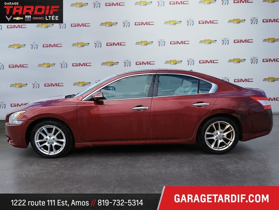 2009 NISSAN MAXIMA 2009 Red