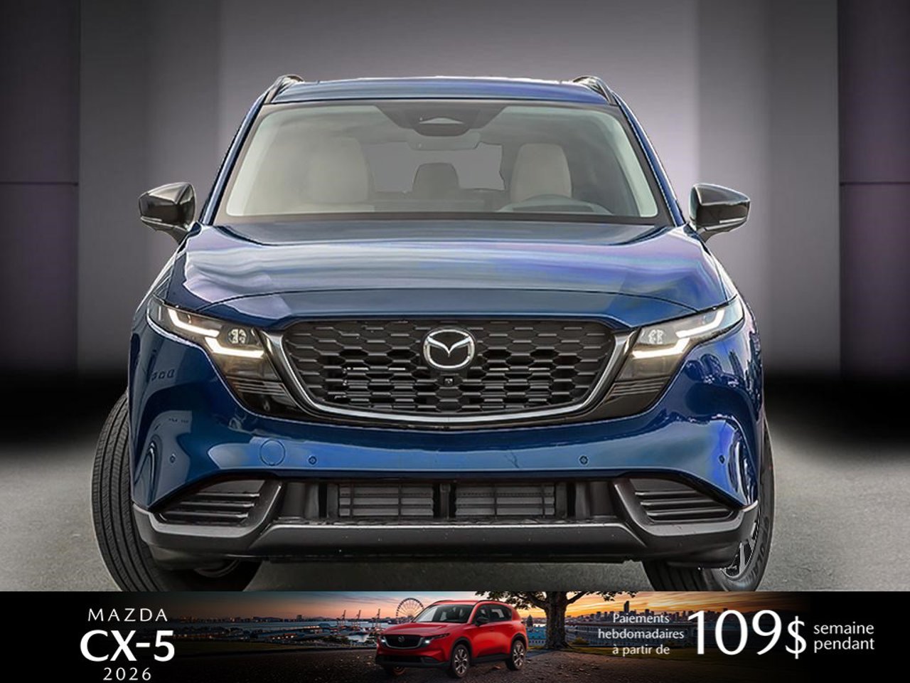 Mazda CX-5 JM3KMBHA3T0185890 2026 Bleu marine mica Mirabel - photo #1