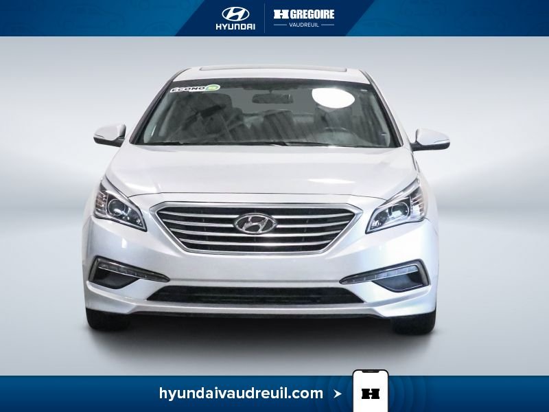 Hyundai Sonata YR811 | "Berline 4 portes 2016 Blanc Laval - photo #2