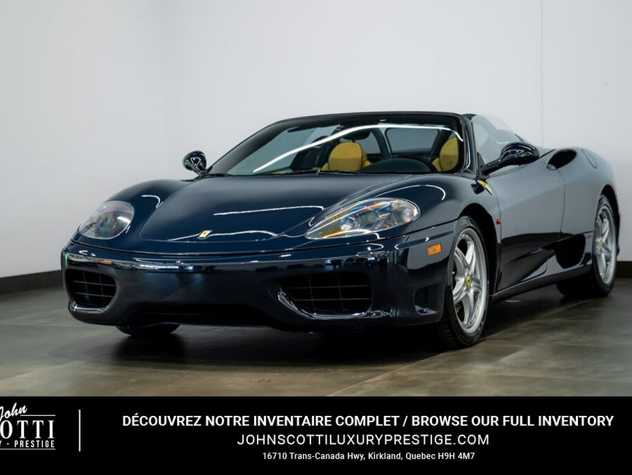 2004 Ferrari 360 2004 Blue