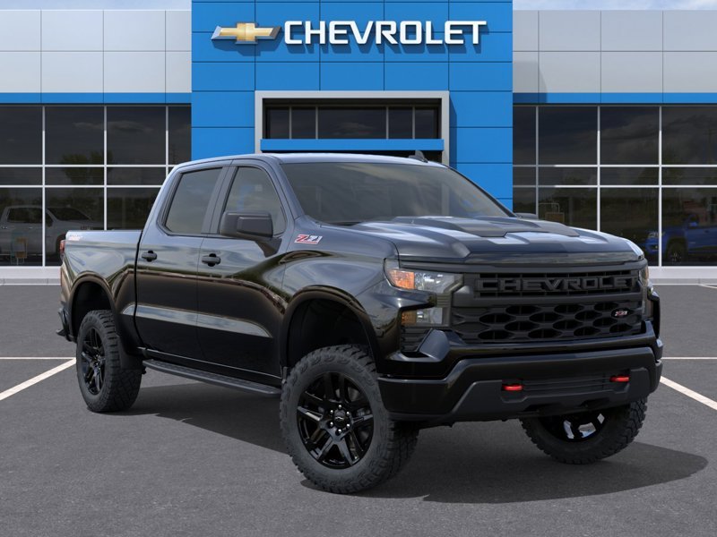 2026 CHEVROLET Silverado 1500 Custom Trail Boss cabine multiplace 4RM 147 po Black Ottawa & Gatineau - photo #6