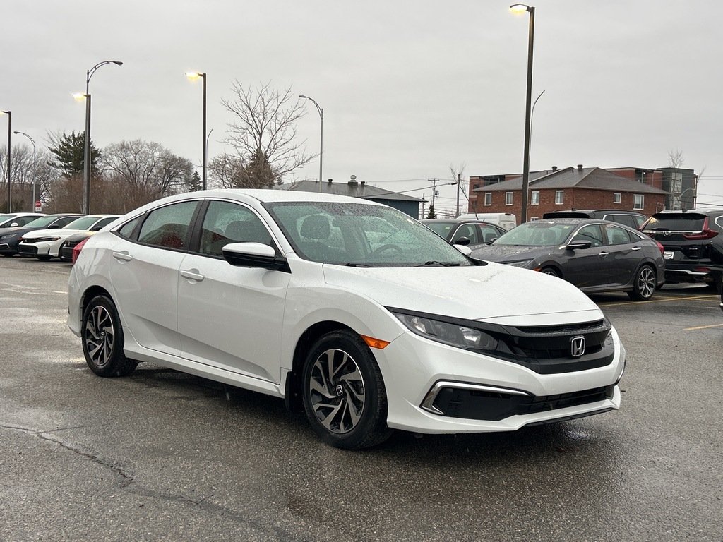 Honda Civic Sedan LX 2021 Blanc Gatineau - photo #6