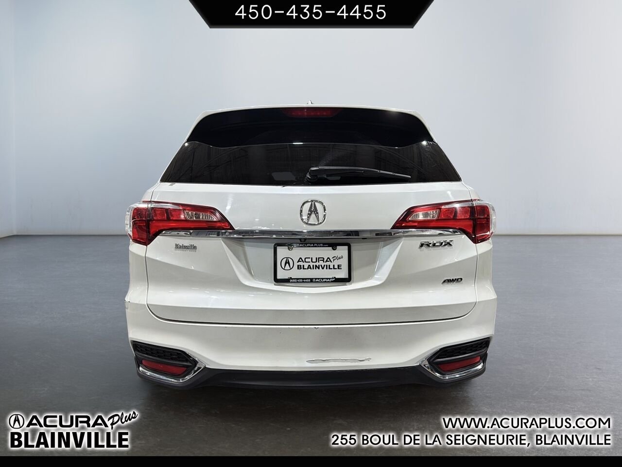 2016 Acura RDX White Blainville - photo #2
