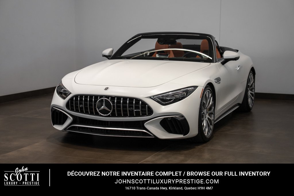 2022 Mercedes-Benz SL SL 63 AMG roadster White Kirkland - photo #0