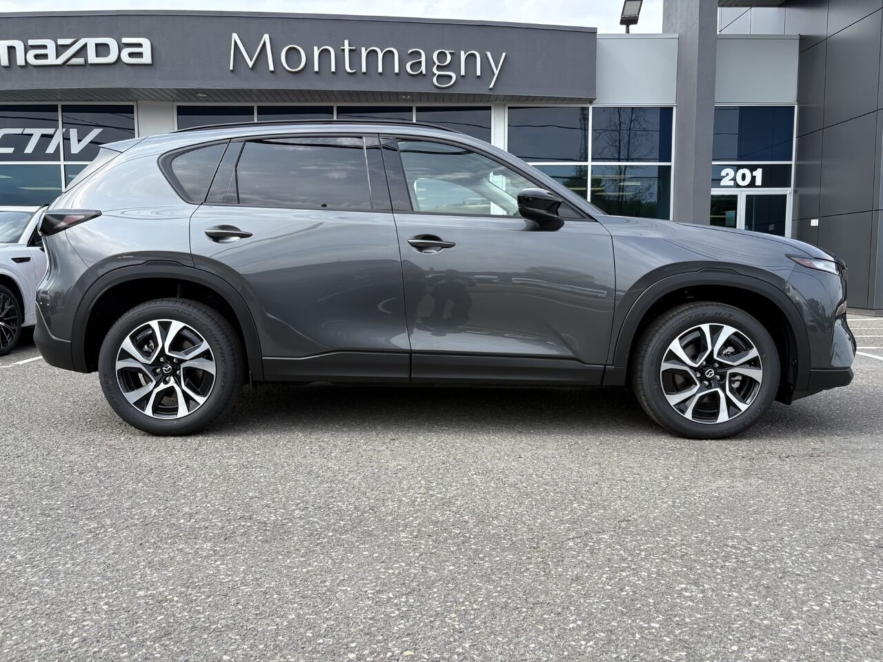2026 MAZDA CX-5 GS TI Machine Grey Metallic Montmagny - photo #2