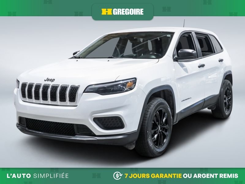 Jeep Cherokee 726692 | SPORT 4WD V6 MAGS ATTACHE REMORQUE 2021 Blanc Laval - photo #2