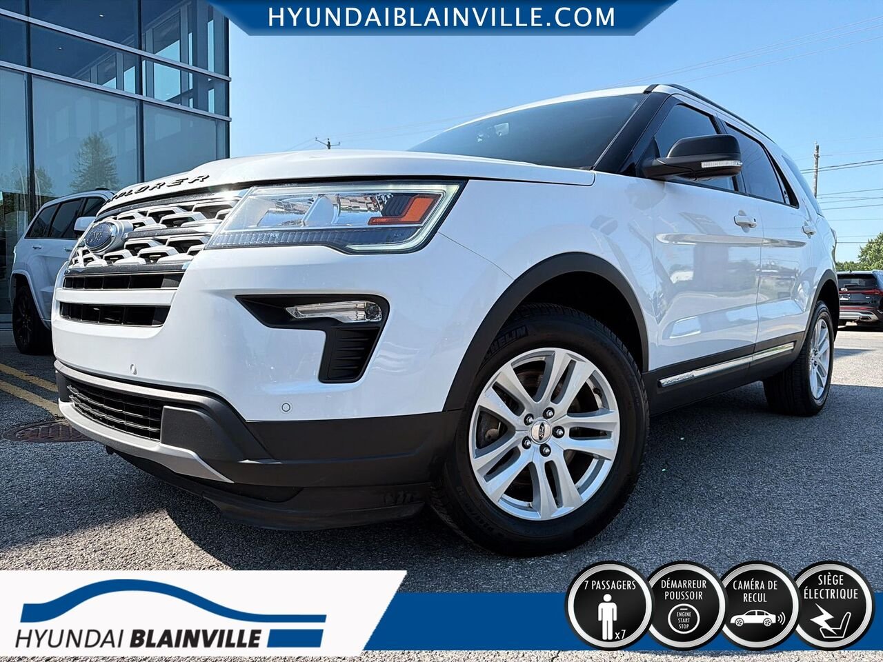 2018 Ford Explorer White Blainville - photo #0