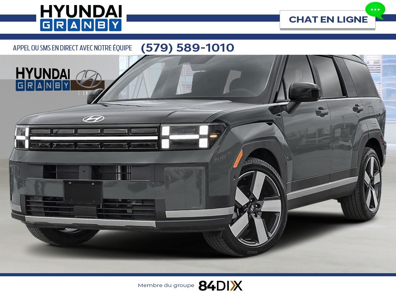 HYUNDAI Santa Fe 2025 Gris Hampton Granby - photo #0