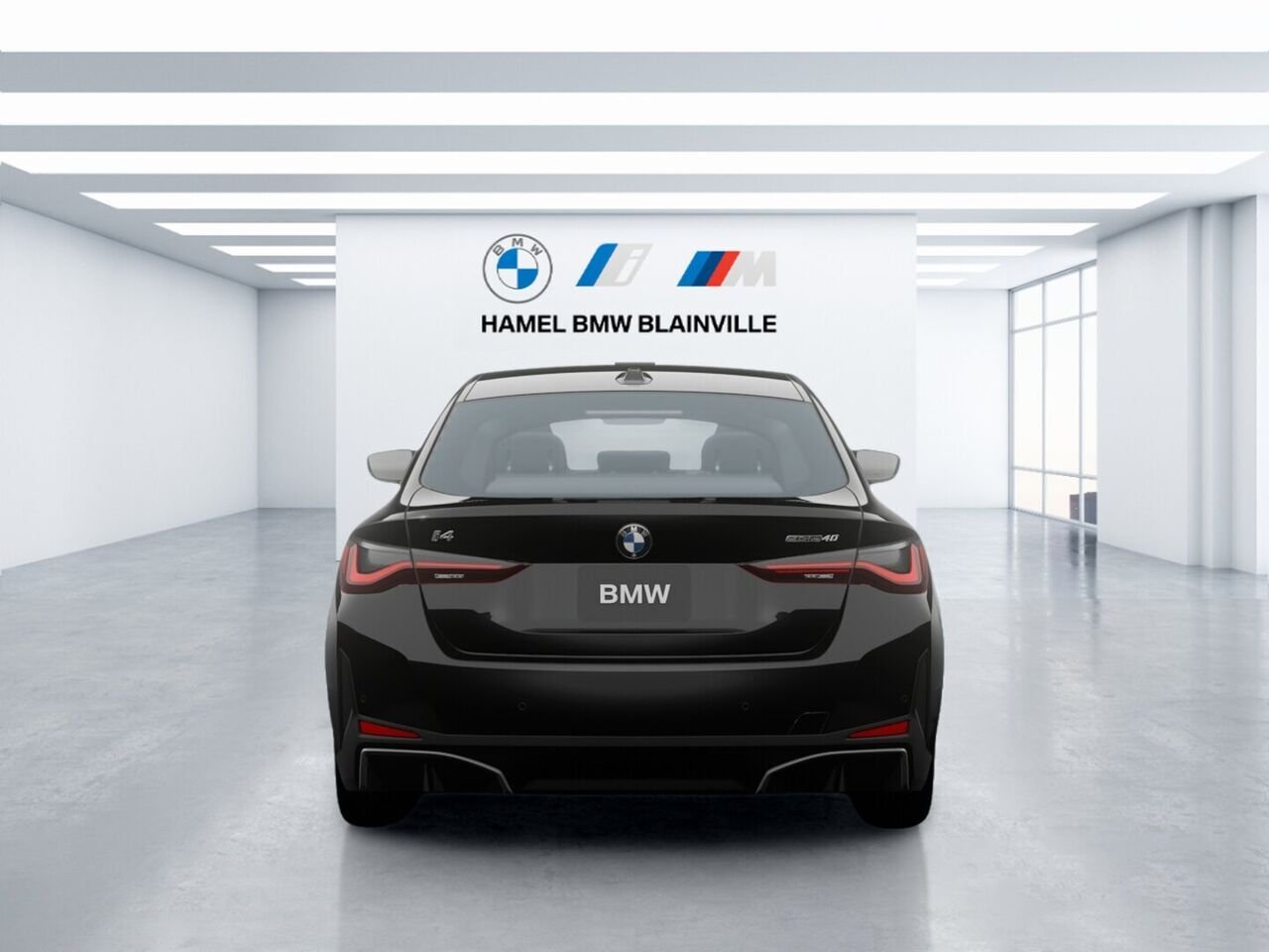 BMW i4 2026 Noir saphir métallisé Blainville - photo #4