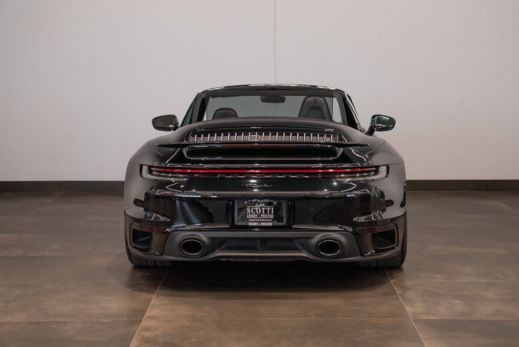 2021 Porsche 911 Turbo S cabriolet Black Kirkland - photo #4